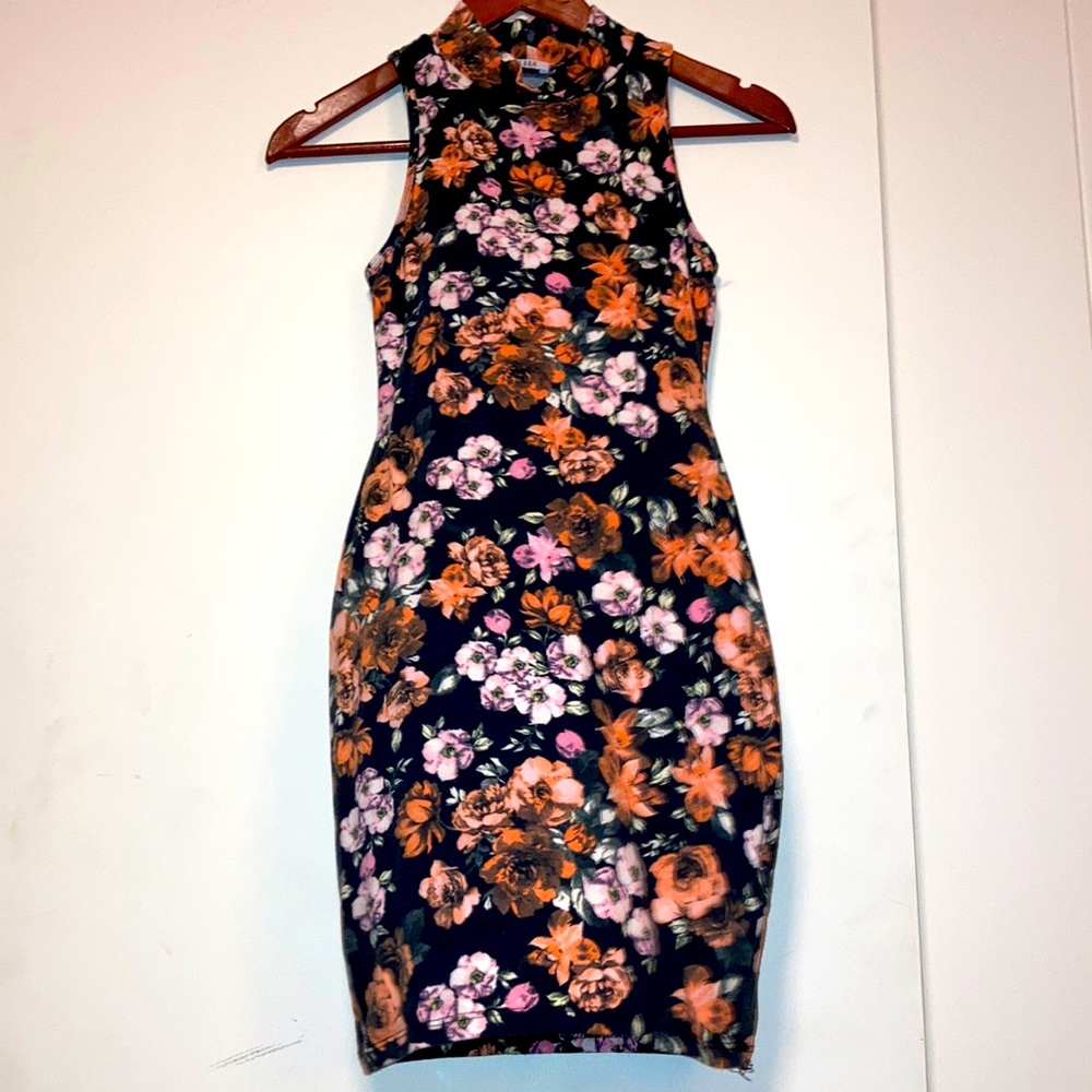 Fitted mini dress
